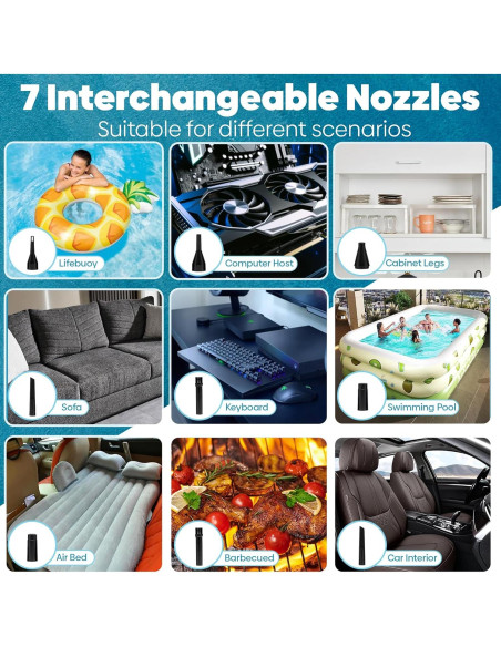 Soplador de Aire Comprimido FABMA 150000 RPM Portátil Soplador de Aire Comprimido FABMA 150000 RPM Portátil