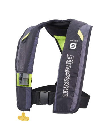 Chaleco Salvavidas Inflable BLUESTORM Stratus 35 Verde