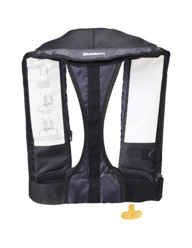 Chaleco Salvavidas Inflable BLUESTORM Stratus 35 Verde