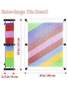 Juguete Sensorial 3D MICKYU Pin Art 20x25 cm para Niños 2