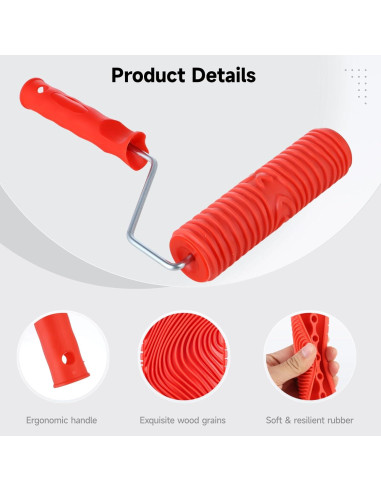 Juego de Herramientas para Texturizar Madera Homaisson 6 Piezas