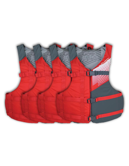 Chaleco Salvavidas PFD Stohlquist 4-Pack Ajuste Universal
