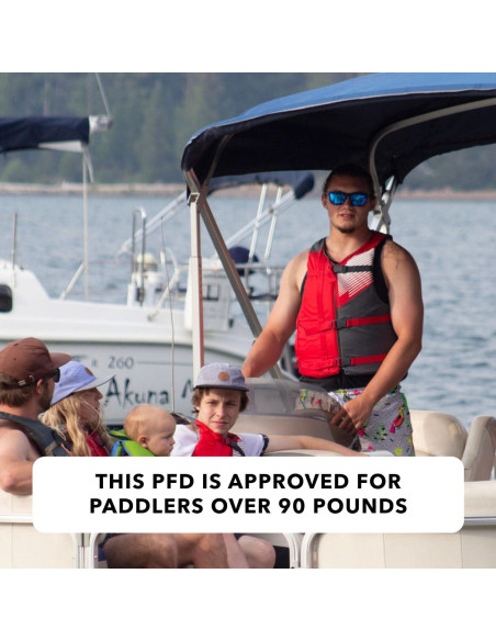 Chaleco Salvavidas PFD Stohlquist 4-Pack Ajuste Universal