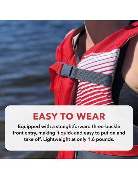 Chaleco Salvavidas PFD Stohlquist 4-Pack Ajuste Universal