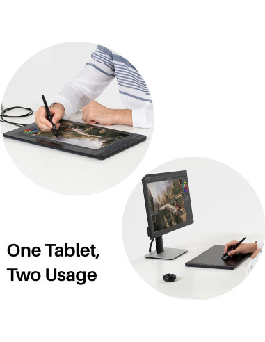 Tableta Gráfica Huion Kamvas 16 2021 15.6" Antirreflejo