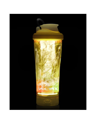 Botella de Batido Eléctrica VOLTRX VortexBoost 24 oz Amarillo