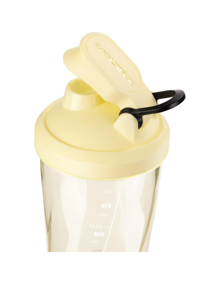 Botella de Batido Eléctrica VOLTRX VortexBoost 24 oz Amarillo