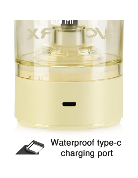 Botella de Batido Eléctrica VOLTRX VortexBoost 24 oz Amarillo