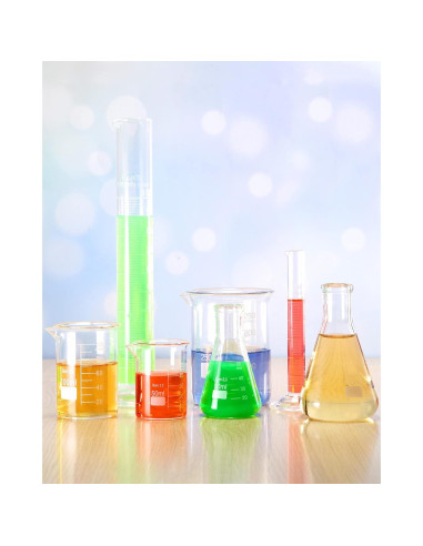 Juego de Cristalería de Laboratorio Flutesan 18 Piezas