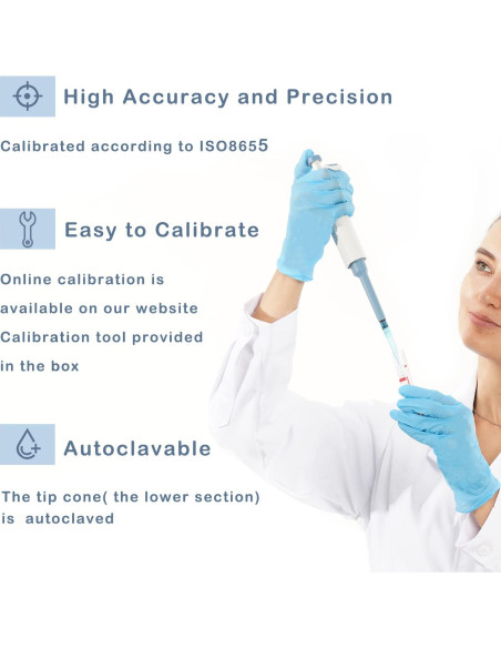 Micropipeta ONiLAB Toppette 20-200 l Ajustable