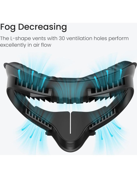 Almohadilla Facial KIWI design para Quest 2 con Espaciador