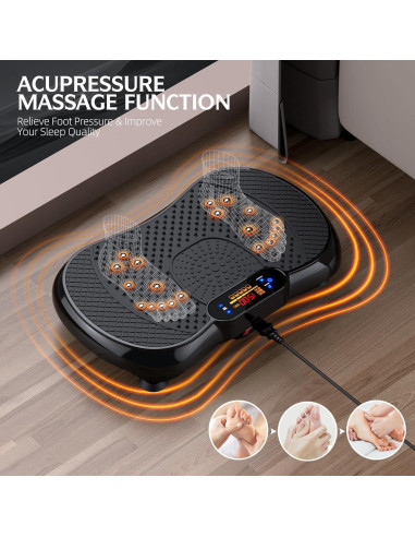 Máquina de Vibración PBYRD PB012 para Ejercicio y Fitness