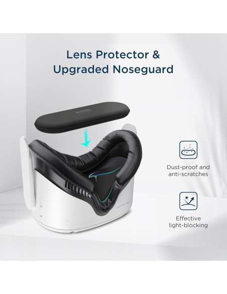 Almohadilla Facial KIWI design para Quest 2 con Espaciador