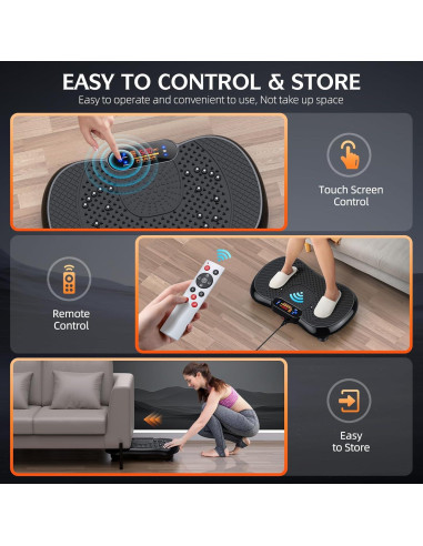 Máquina de Vibración PBYRD PB012 para Ejercicio y Fitness