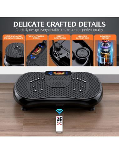 Máquina de Vibración PBYRD PB012 para Ejercicio y Fitness