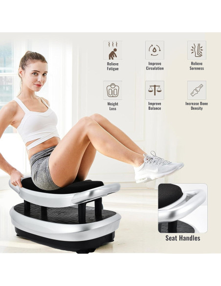 EILISON Fitabs Máquina de Vibración 3D - Ejercicio y Pérdida de Peso EILISON Fitabs Máquina de Vibración 3D - Ejercicio y Pérdida de Peso