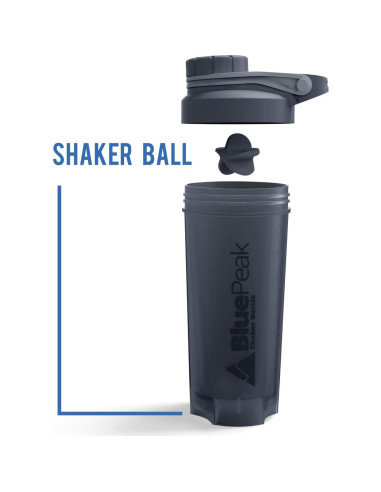 Botella Mezcla Proteína BluePeak 700ml 3 Piezas Libre BPA
