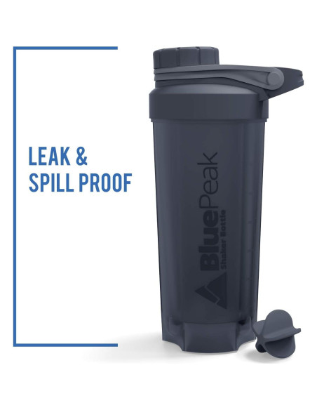 Botella Mezcla Proteína BluePeak 700ml 3 Piezas Libre BPA