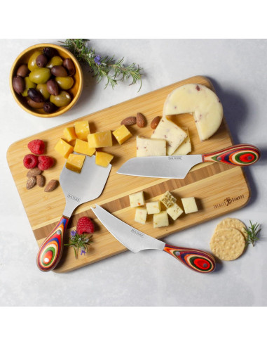Set de 3 Cuchillos para Queso Totally Bamboo Baltique Marrakesh