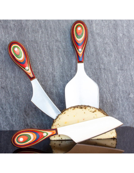Set de 3 Cuchillos para Queso Totally Bamboo Baltique Marrakesh