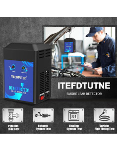 Máquina de Humo ITEFDTUTNE 1.80 kg para Pruebas de Fugas 2