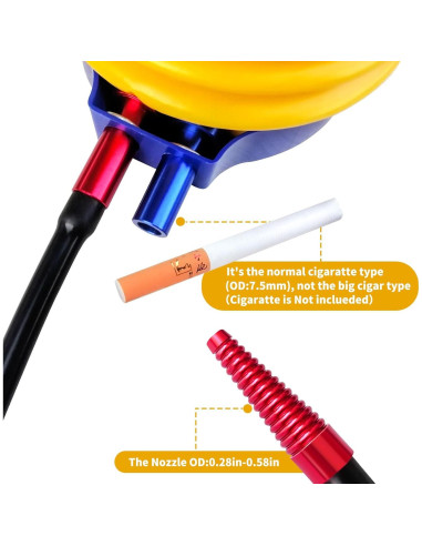 Bomba de humo manual ANGSO-AUTO ASDYJ-002 para autos