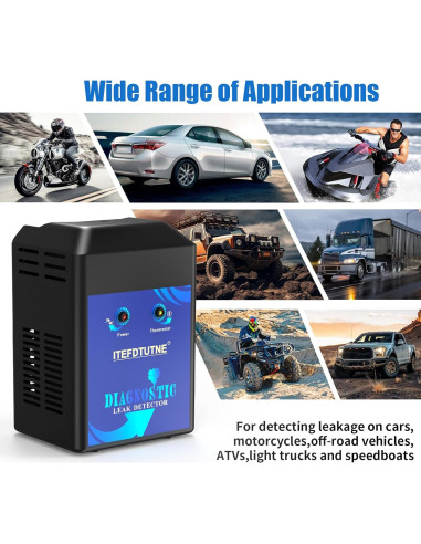 Máquina de Humo ITEFDTUTNE 1.80 kg para Pruebas de Fugas