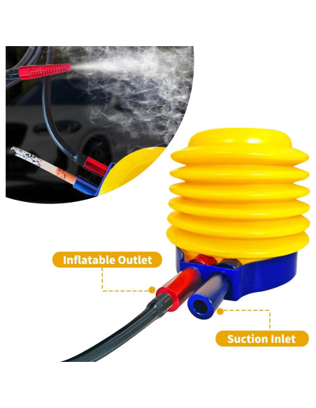 Bomba de humo manual ANGSO-AUTO ASDYJ-002 para autos