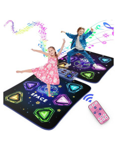 Alfombra de Baile ANNKIE 12 Botones Iluminados para Niños