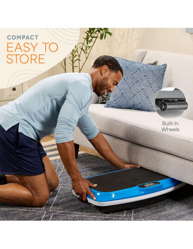 LifePro Máquina de Vibración Turbo 3D - Doble Motor y 99 Niveles