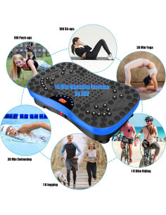 Máquina de Vibración AXV FR88 Portátil para Fitness 2