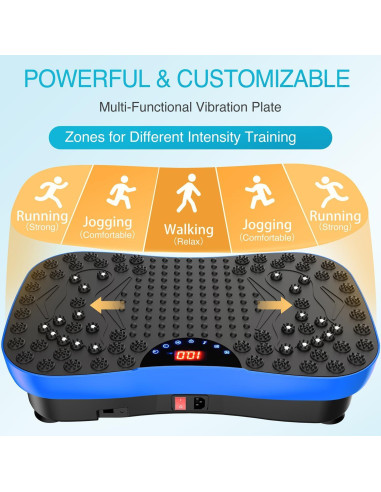 Máquina de Vibración AXV FR88 Portátil para Fitness