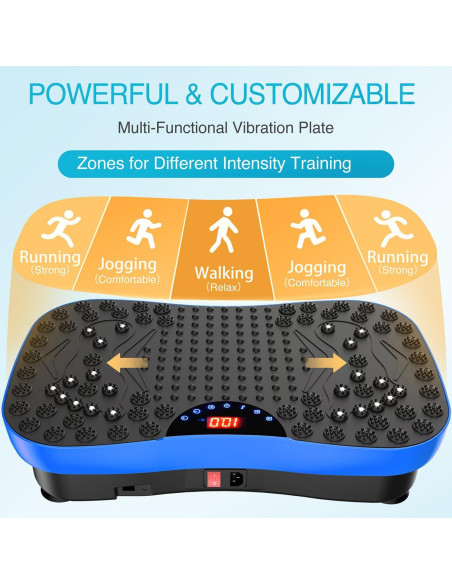 Máquina de Vibración AXV FR88 Portátil para Fitness Máquina de Vibración AXV FR88 Portátil para Fitness