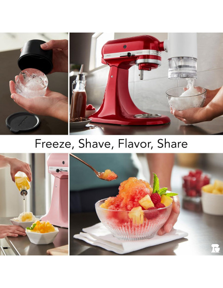 Accesorio Hielo Raspado KitchenAid KSMSIA Blanco 500ml