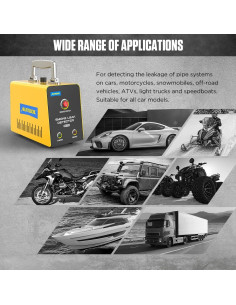 Detector de Fugas de Humo AUTOOL SDT101 12V para Autos 2