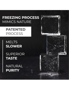 Molde de Hielo Claro True Cubes - 4 Cubos de 5 cm 2