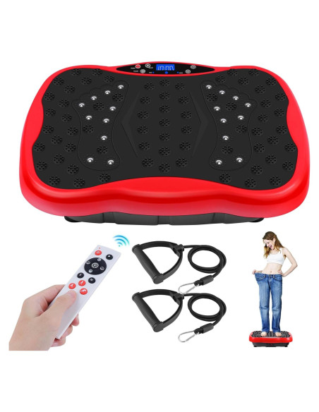 Plataforma de Vibración Pofart con Control Remoto y Bandas