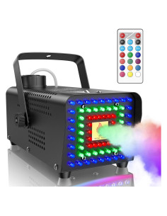 Máquina de Niebla Fansteck 500W con 72 Luces LED Multicolor