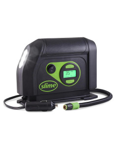 Inflador de Neumáticos Slime 40051 Digital 12V con Luz LED
