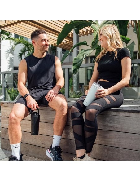 Botella Agitadora Acero Inoxidable Ice Shaker 737ml Camuflaje