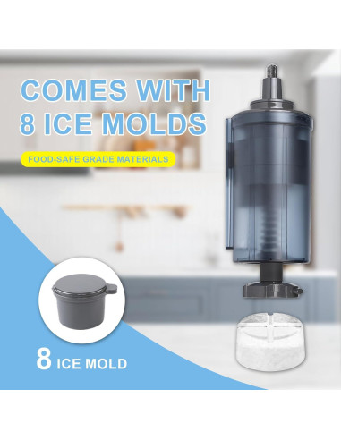 Accesorio de Hielo Raspado Kitchen Aid - 8 Moldes Incluidos
