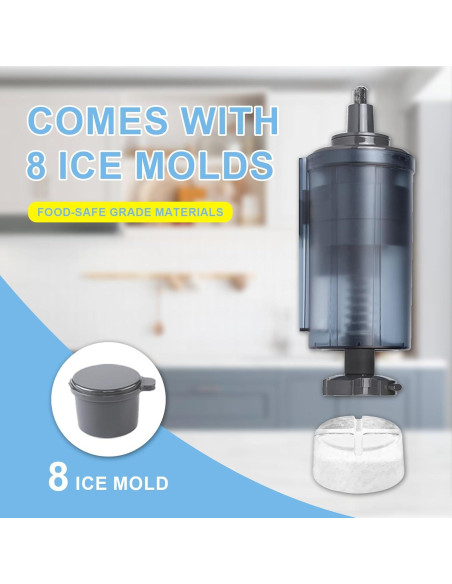 Accesorio de Hielo Raspado Kitchen Aid - 8 Moldes Incluidos