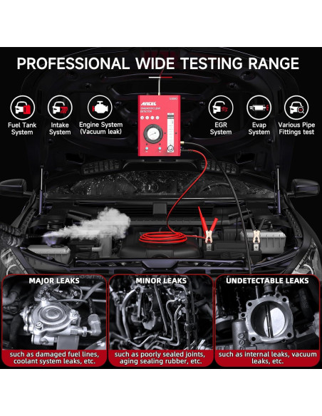Máquina de humo ANCEL S3000 para detección de fugas
