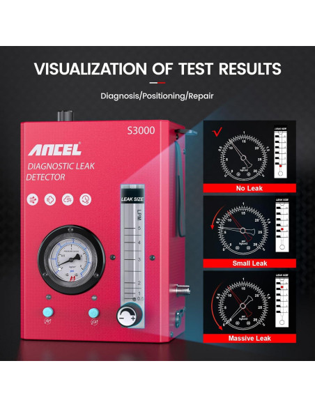 Máquina de humo ANCEL S3000 para detección de fugas