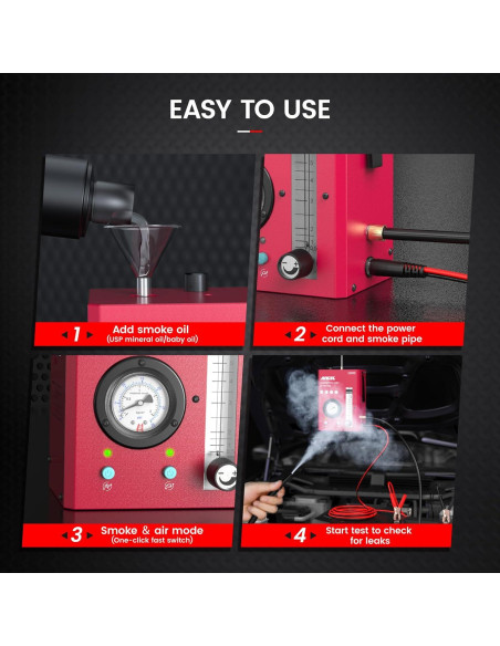 Máquina de humo ANCEL S3000 para detección de fugas