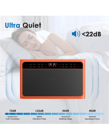 Plataforma de Vibración Natini con Barra de Pilates 330 lbs