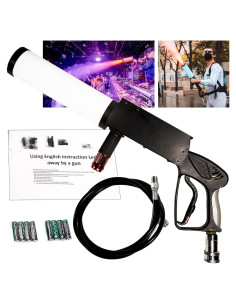 Máquina de Humo Portátil CO2 RGB FBM 72.95x21.08cm para Eventos