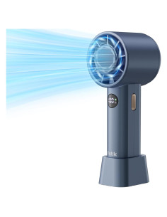 Ventilador Portátil Fetik Mini USB Recargable 3600mAh Azul