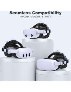 Kawaye Correa de Cabeza con Batería 15000mAh para Meta Quest 3 2