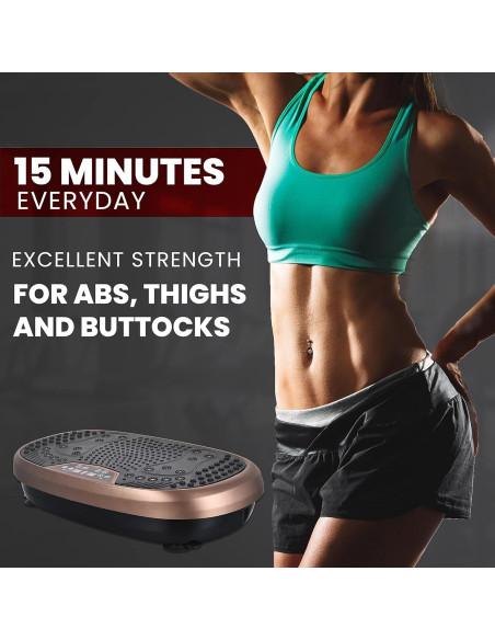 EILISON FitMax 3D XL Placa de Vibración para Ejercicio EILISON FitMax 3D XL Placa de Vibración para Ejercicio